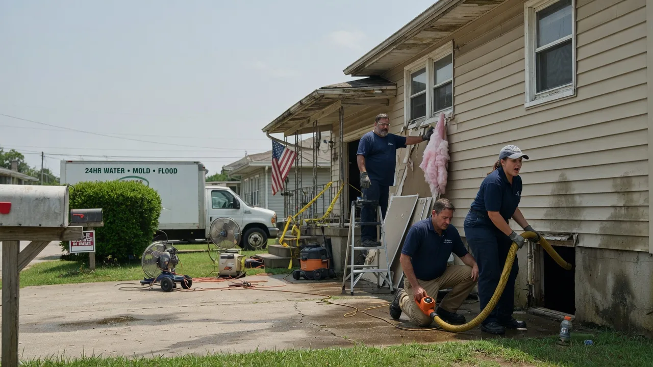 Water Damage Repair in Shorewood, IL near me